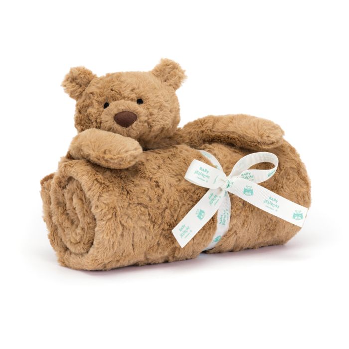 JELLYCAT BARTHOLOMEW BEAR BLANKIE 9X70X56 CM