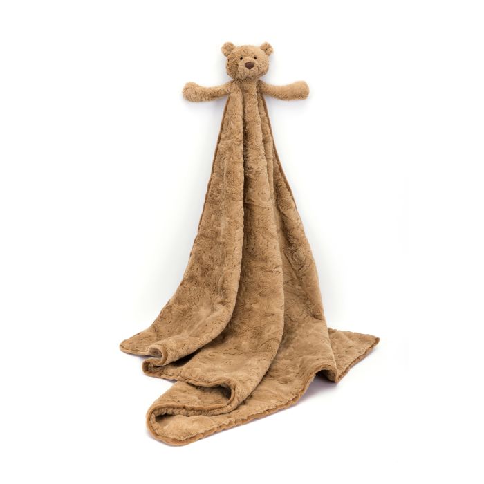 JELLYCAT BARTHOLOMEW BEAR BLANKIE 9X70X56 CM