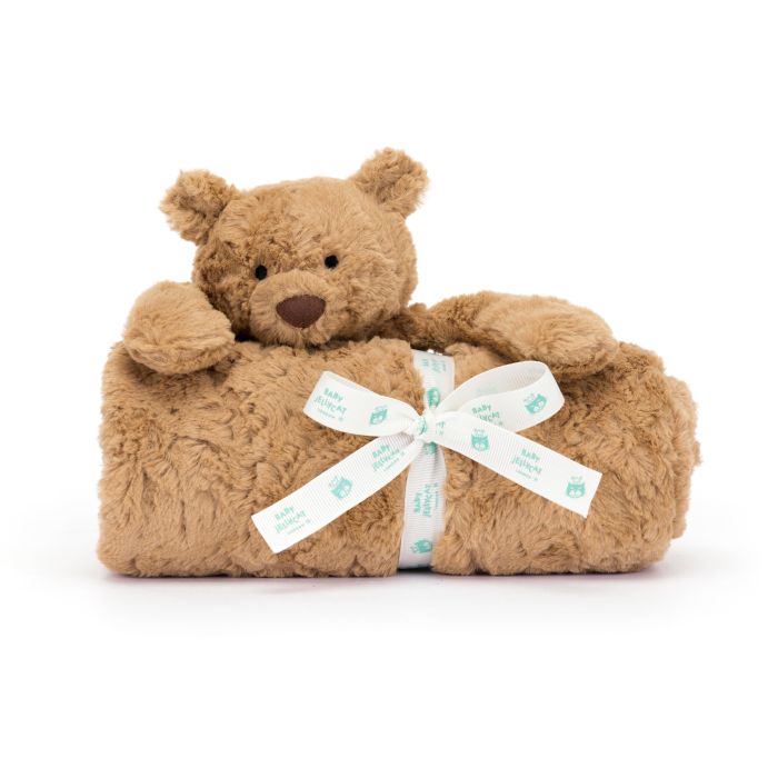 JELLYCAT BARTHOLOMEW BEAR BLANKIE 9X70X56 CM