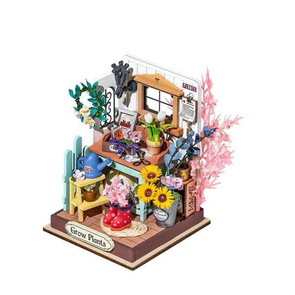 Robotime Rolife Dreaming Terrace Garden DIY Miniature House DS030