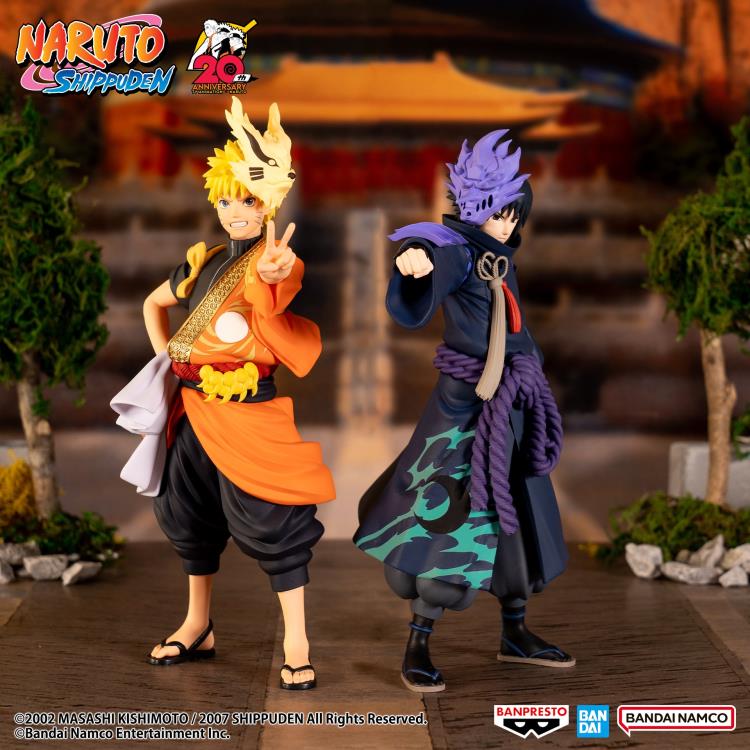 NARUTO SHIPPUDEN UZUMAKI NARUTO FIGURE (ANIMATION 20TH ANNIVERSARY COSTUME)