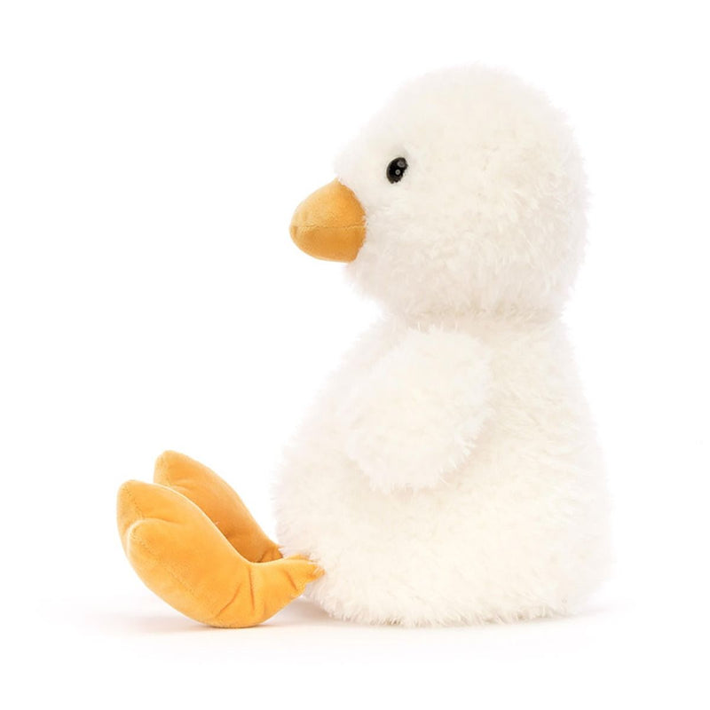 JELLYCAT DORY DUCK CREAM 12X14X30CM