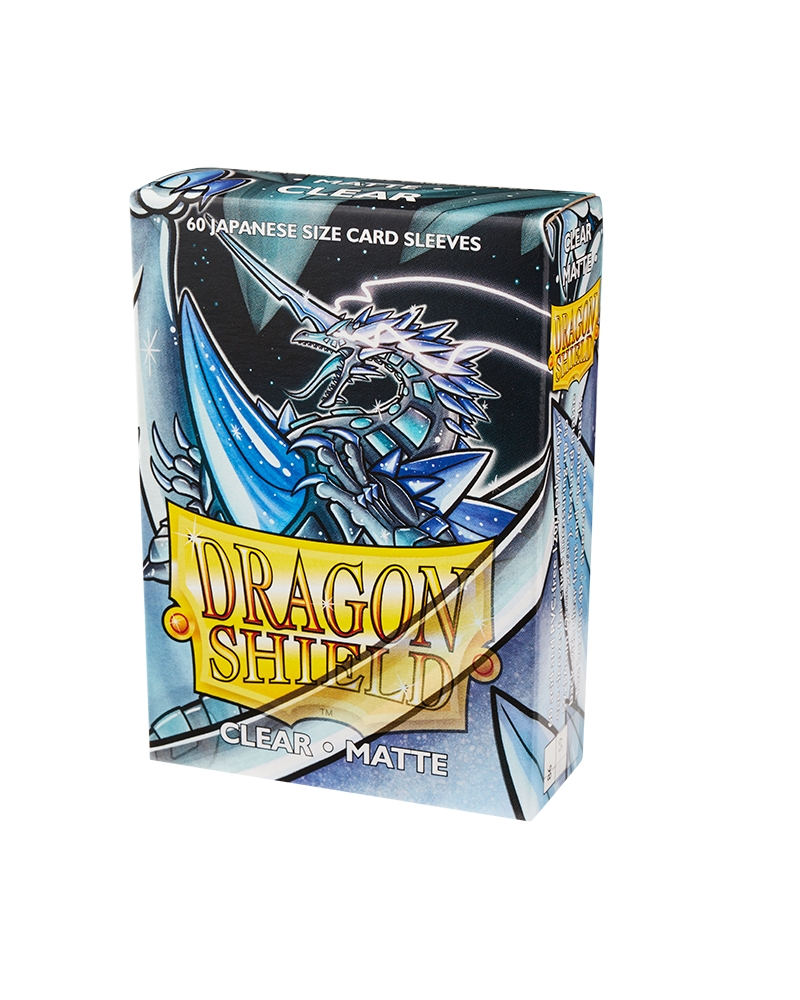 Dragon Shield: Clear - Matte Sleeves - Japanese Size