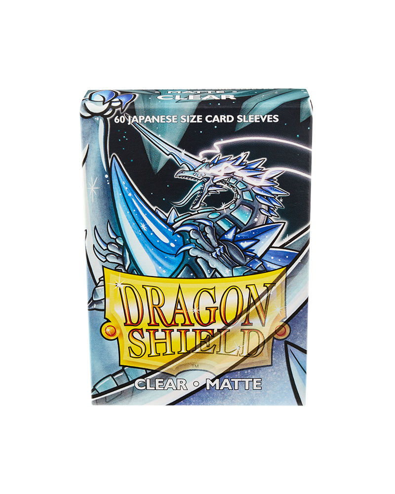 Dragon Shield: Clear - Matte Sleeves - Japanese Size