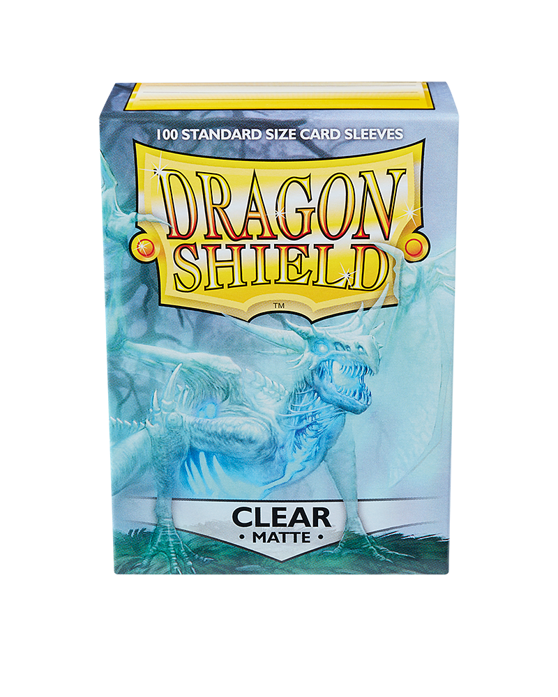 Dragon Shield: Clear - Matte Sleeves - Standard Size