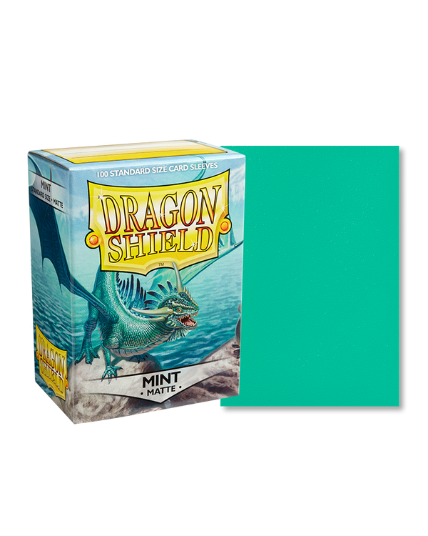 Dragon Shield: Mint - Matte Sleeves - Standard Size