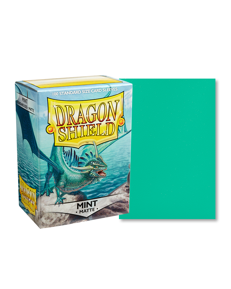 Dragon Shield: Mint - Matte Sleeves - Standard Size