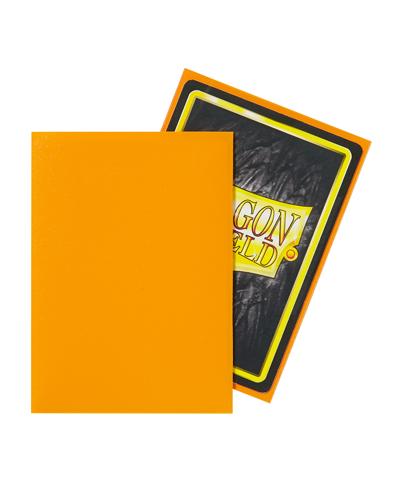 Dragon Shield: Orange - Matte Sleeves - Standard Size