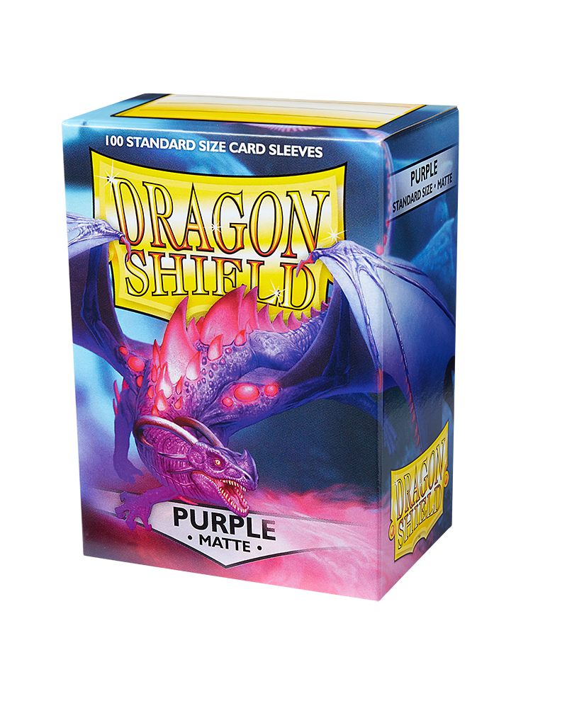 Dragon Shield: Purple - Matte Sleeves - Standard Size