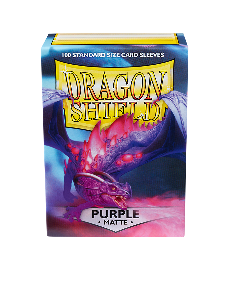 Dragon Shield: Purple - Matte Sleeves - Standard Size