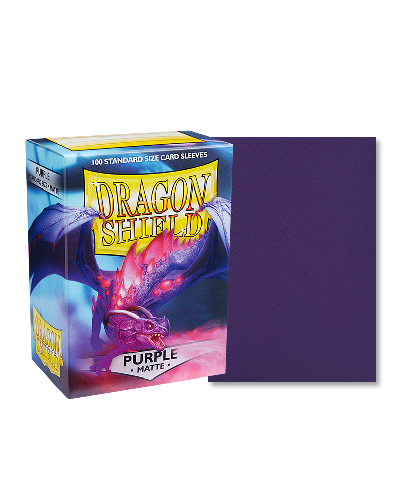 Dragon Shield: Purple - Matte Sleeves - Standard Size