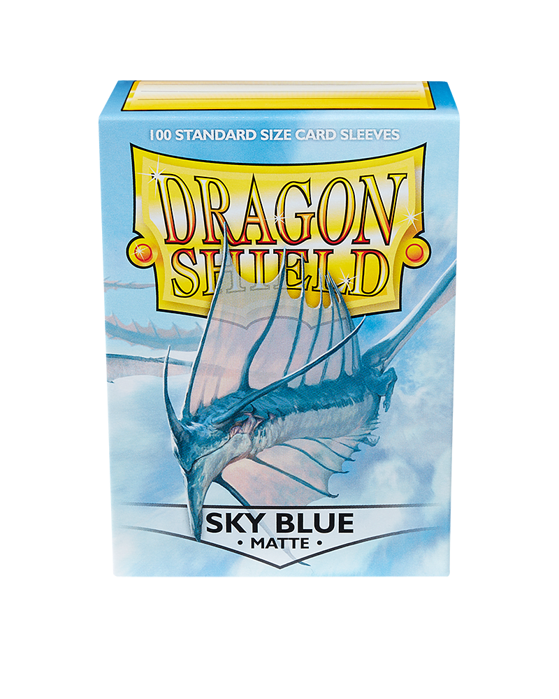 Dragon Shield: Sky Blue - Matte Sleeves - Standard Size