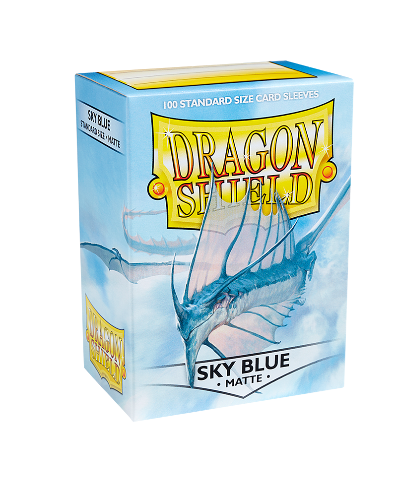 Dragon Shield: Sky Blue - Matte Sleeves - Standard Size