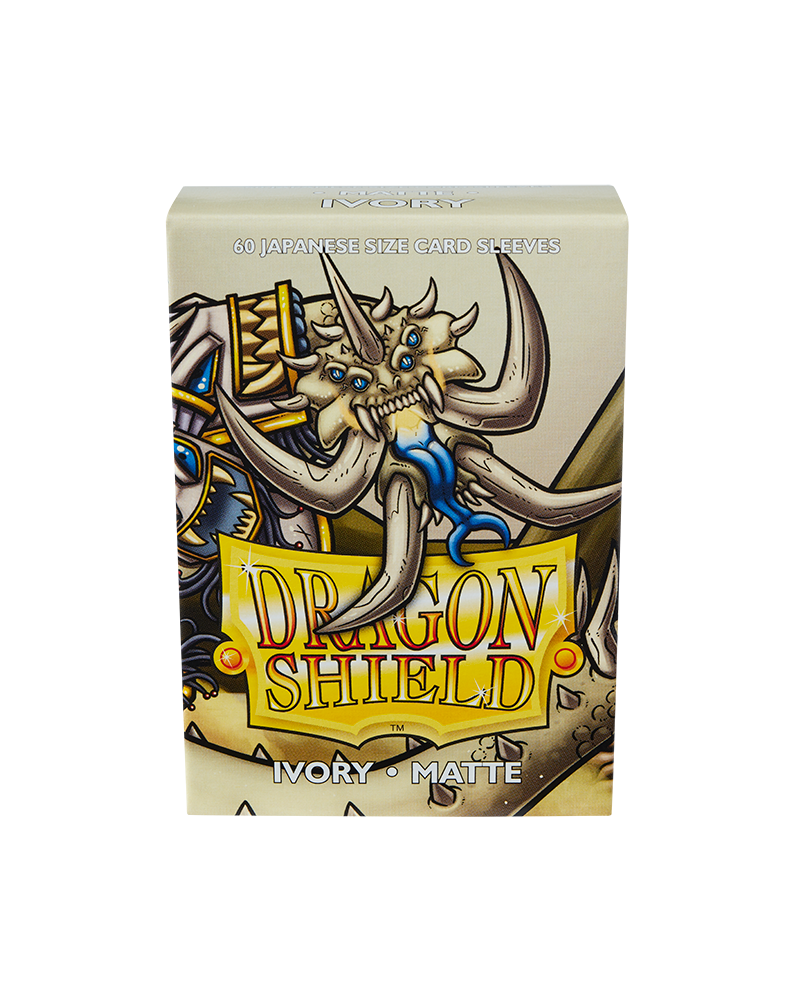 Dragon Shield: Ivory - Matte Sleeves - Japanese Size