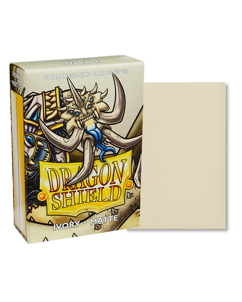 Dragon Shield: Ivory - Matte Sleeves - Japanese Size