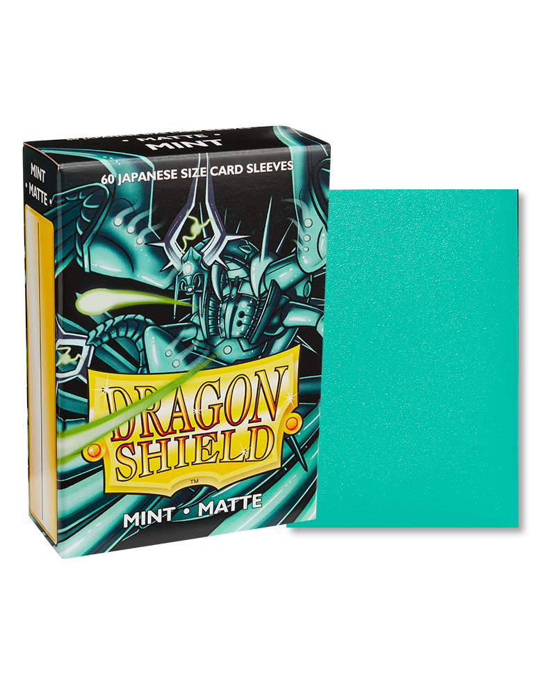 Dragon Shield: Mint - Matte Sleeves - Japanese Size