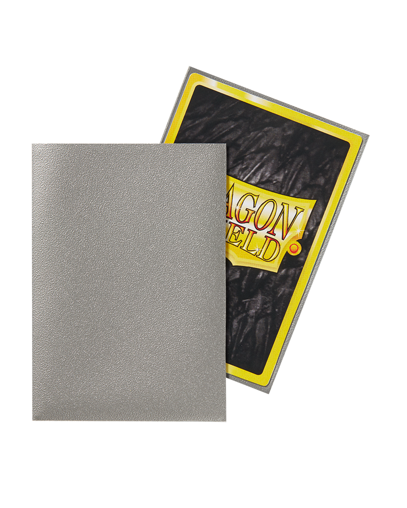 Dragon Shield: Silver - Matte Sleeves - Japanese Size