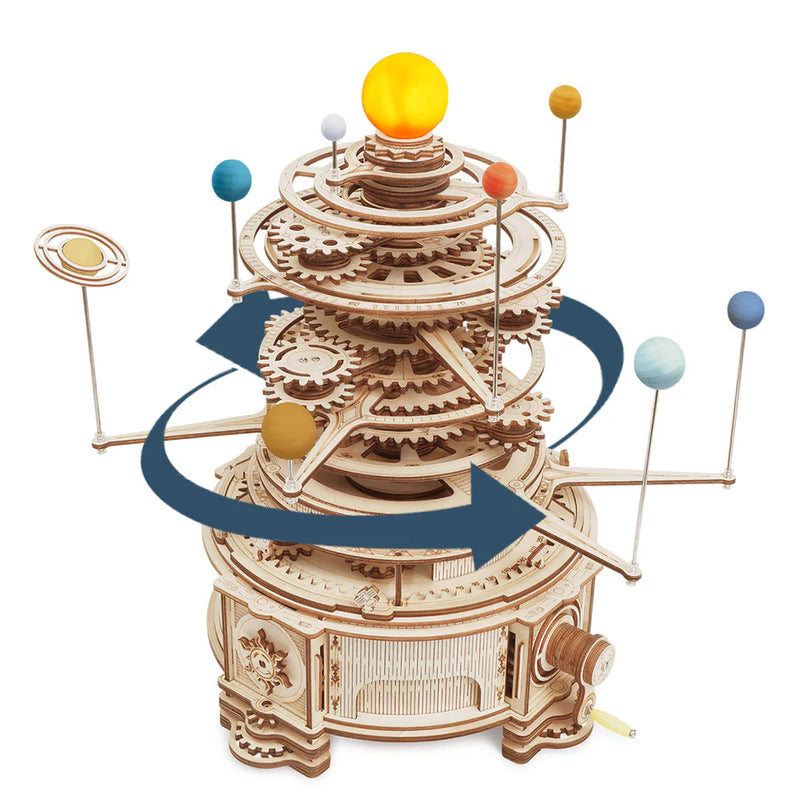 Robotime ROKR Mechanical Orrery ST001 3D Wooden Puzzle