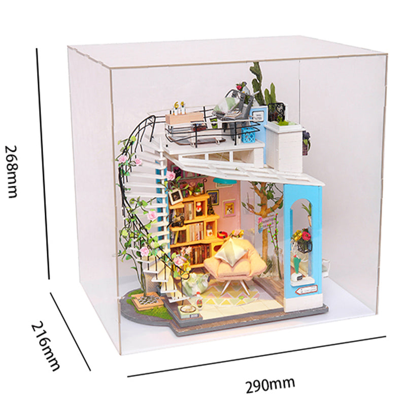 Robotime Rolife Dora’s Loft DG12 DIY Wooden Dollhouse