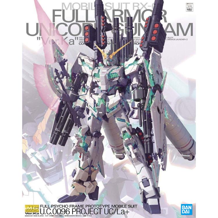 GUNDAM - MG 1/100 RX0 FULL ARMOR UNICORN GUNDAM VER. KA