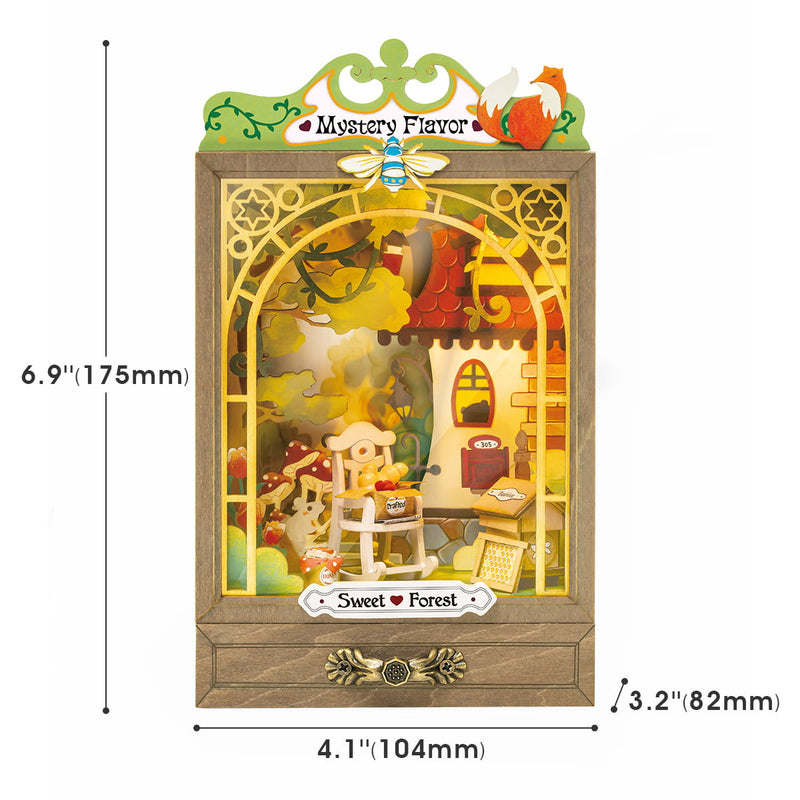 Robotime Rolife Sweet Forest DIY Dollhouse Box Theater DS026