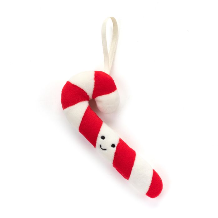 JELLYCAT FESTIVE FOLLY CANDY CANE MULTI-COLOUR 12X13X17 CM