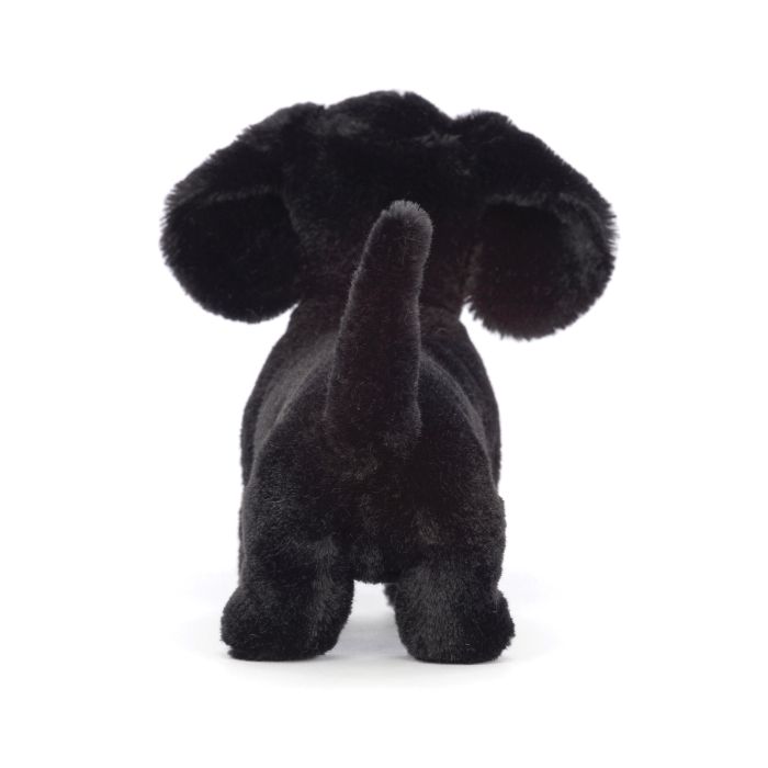 JELLYCAT FREDDIE SAUSAGE DOG BLACK 19X15X35 CM