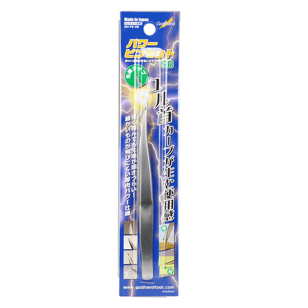 Godhand - Tweezers - Powerful Tweezers - (Fine Tip) GH-PS-SB