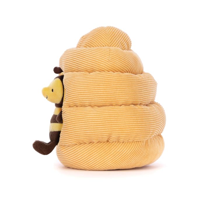 JELLYCAT HONEYHOME BEE BLACK & YELLOW 13X17X18 CM