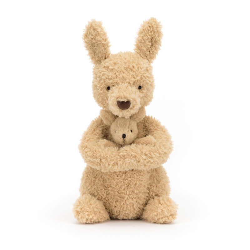 JELLYCAT HUDDLES KANGAROO BROWN 12X14X26 CM