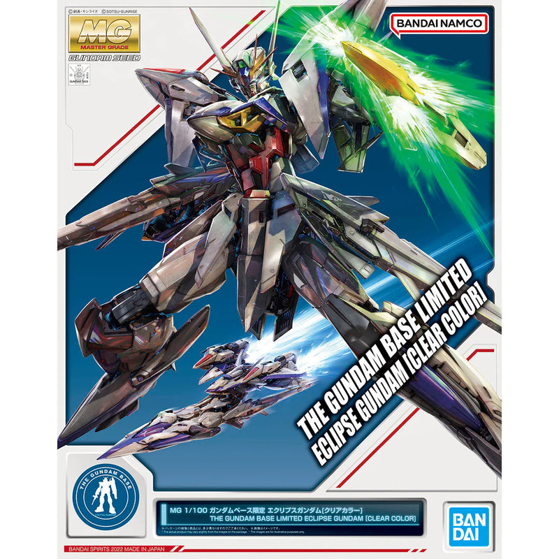 (THE GUNDAM BASE LIMITED) GUNDAM - MG 1/100 ECLIPSE GUNDAM [CLEAR COLOR]