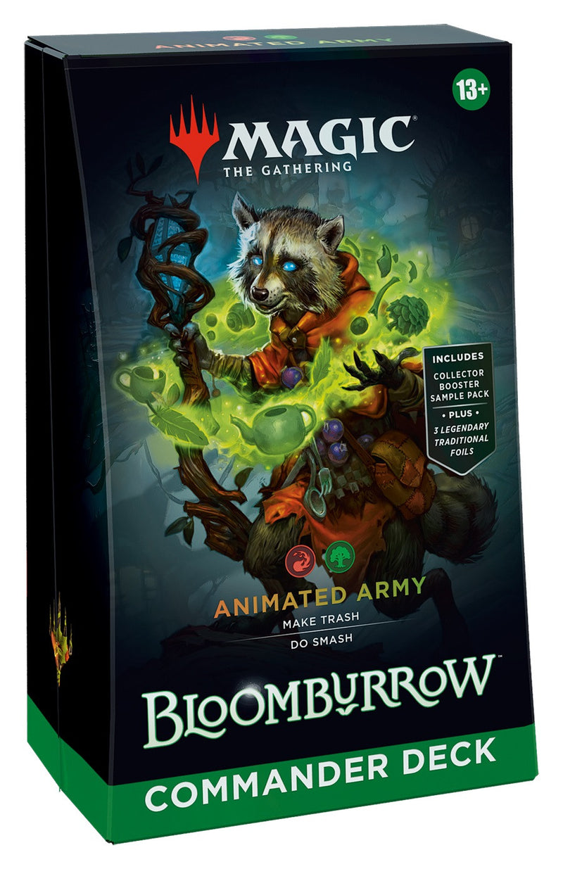 Magic the Gathering Bloomburrow Commander Decks