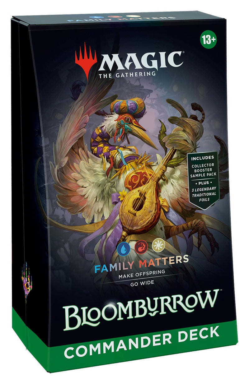 Magic the Gathering Bloomburrow Commander Decks