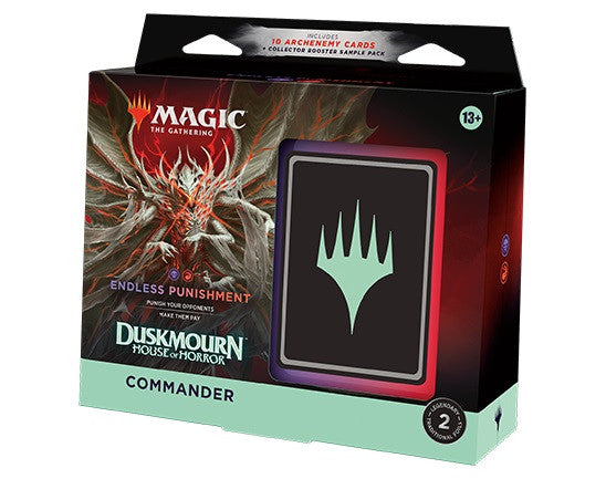 Magic the Gathering Duskmourn House of Horror Commander Decks