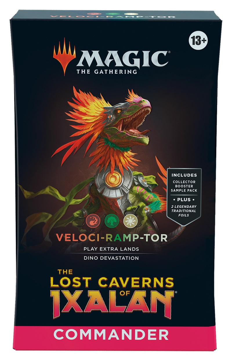 Magic the Gathering the Lost Caverns of Ixalan Commander Decks