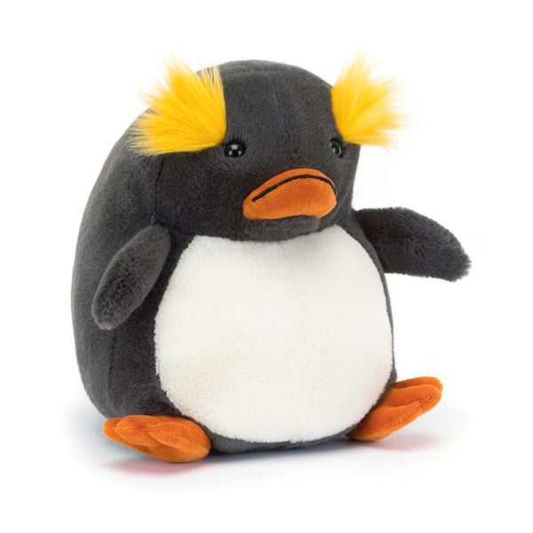 JELLYCAT MAURICE MACARONI PENGUIN BLACK & CREAM 17X13X20 CM