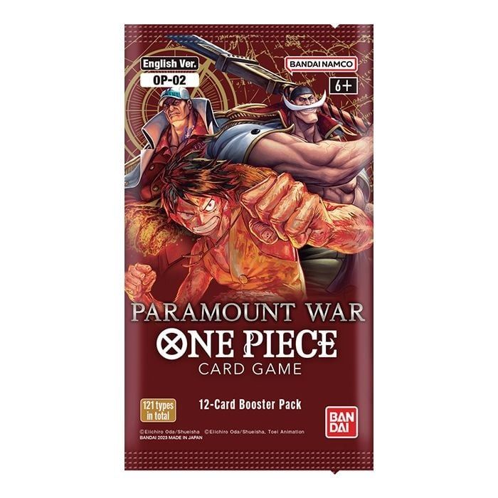 One Piece Card Game Paramount War [OP-02] Booster Pack