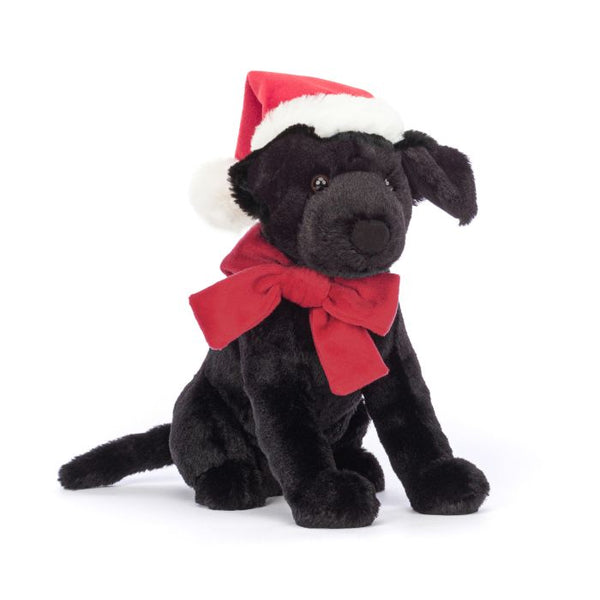 JELLYCAT WINTER WARMER PIPPA BLACK LABRADOR BLACK 15X8X22 CM