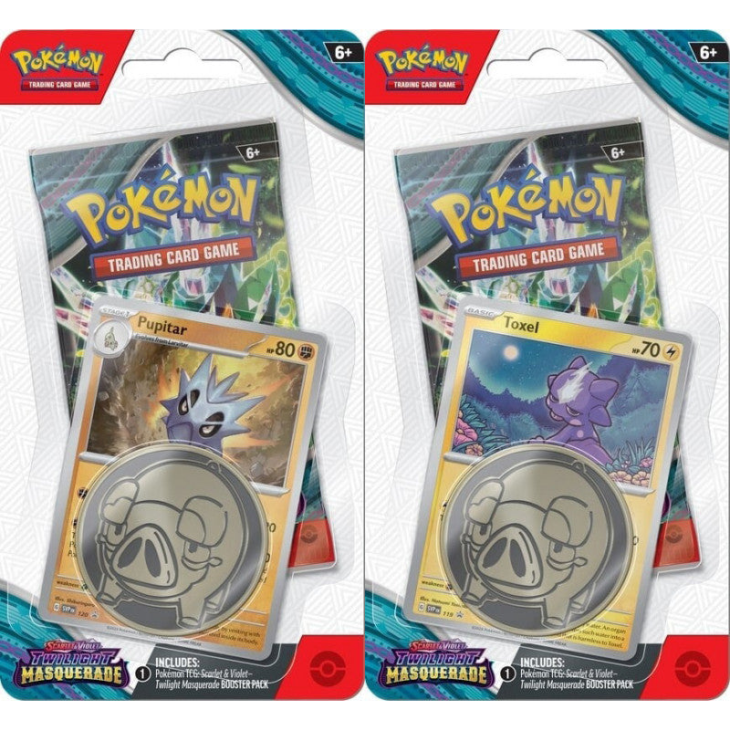 Pokemon TCG: Scarlet & Violet 6 Twilight Masquerade Checklane Blister