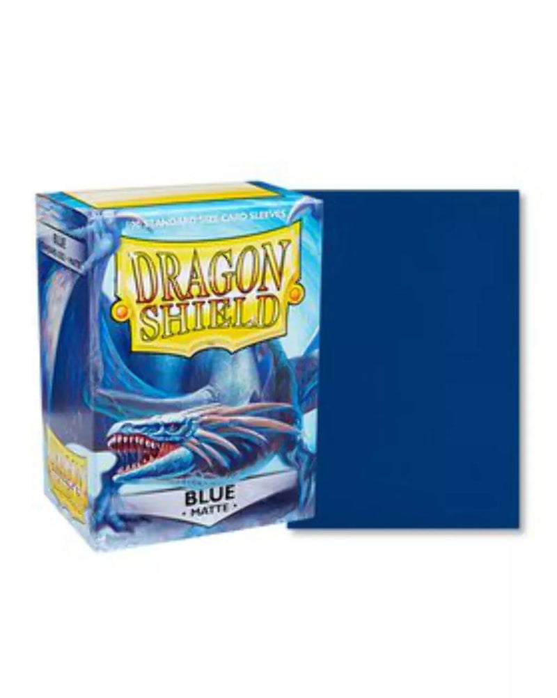 Dragon Shield: Blue - Matte Sleeves - Standard Size (100)