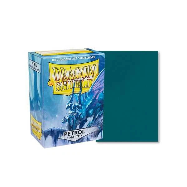 Dragon Shield: Petrol - Matte Sleeves - Standard Size (100)