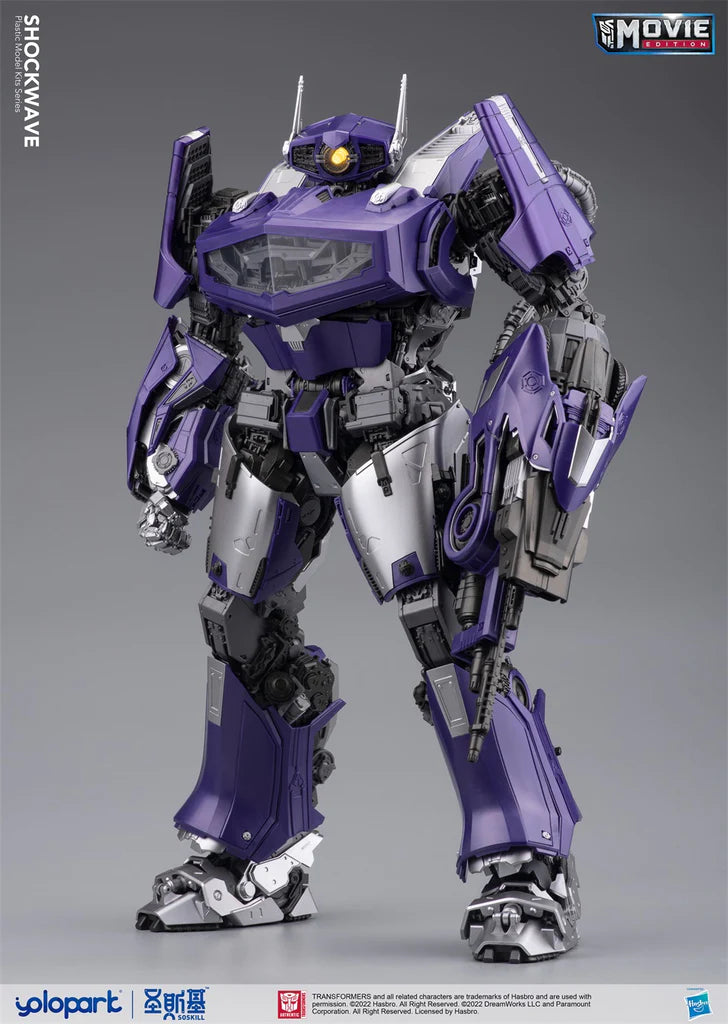 YOLOPARK - Transformers - Bumblebee Earth Mode Shockwave Model Kit