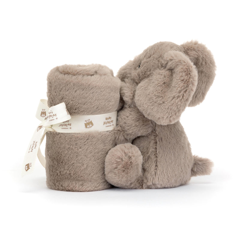 JELLYCAT SMUDGE ELEPHANT SOOTHER 7X29X29CM