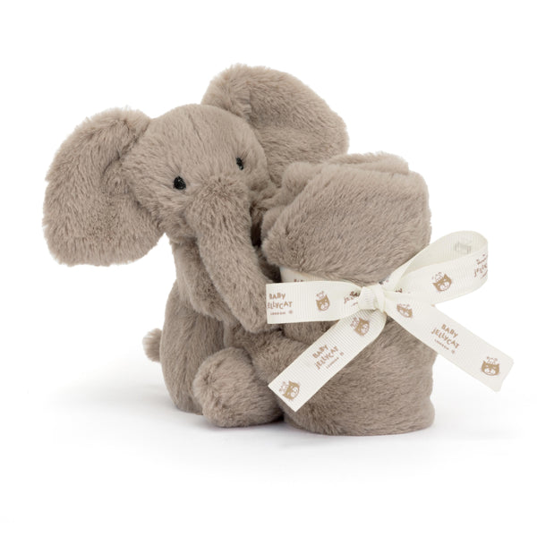 JELLYCAT SMUDGE ELEPHANT SOOTHER 7X29X29CM