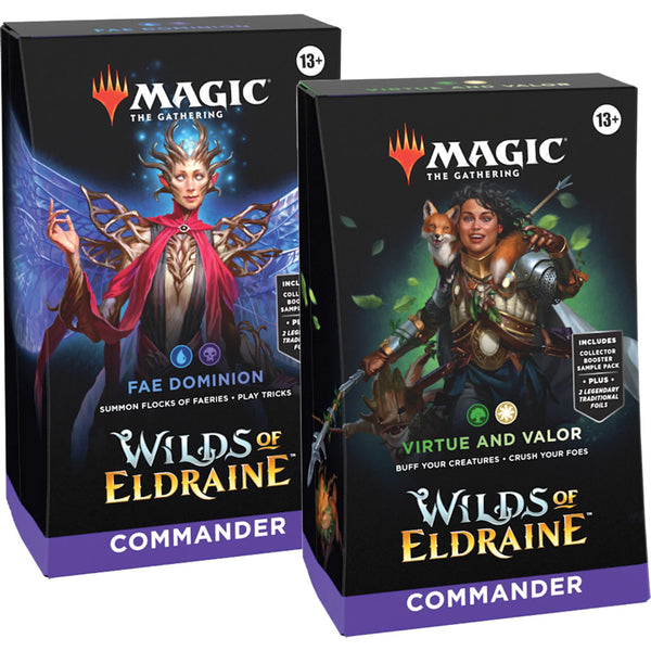 Magic the Gathering: Wilds of Eldraine Commander Decks