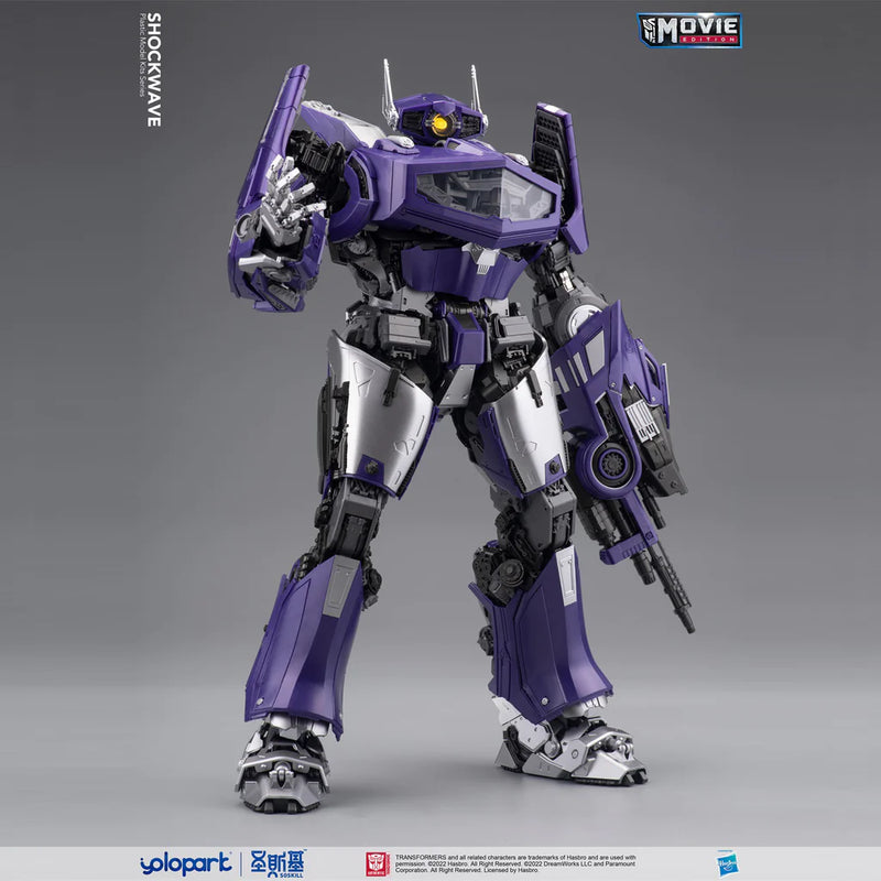 YOLOPARK - Transformers - Bumblebee Earth Mode Shockwave Model Kit