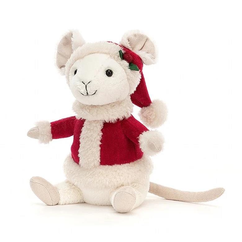 JELLYCAT MERRY MOUSE MULTI-COLOURED 18X9X7 CM