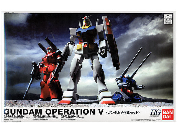 GUNDAM - HGUC 1/144 GUNDAM OPERATION V SET