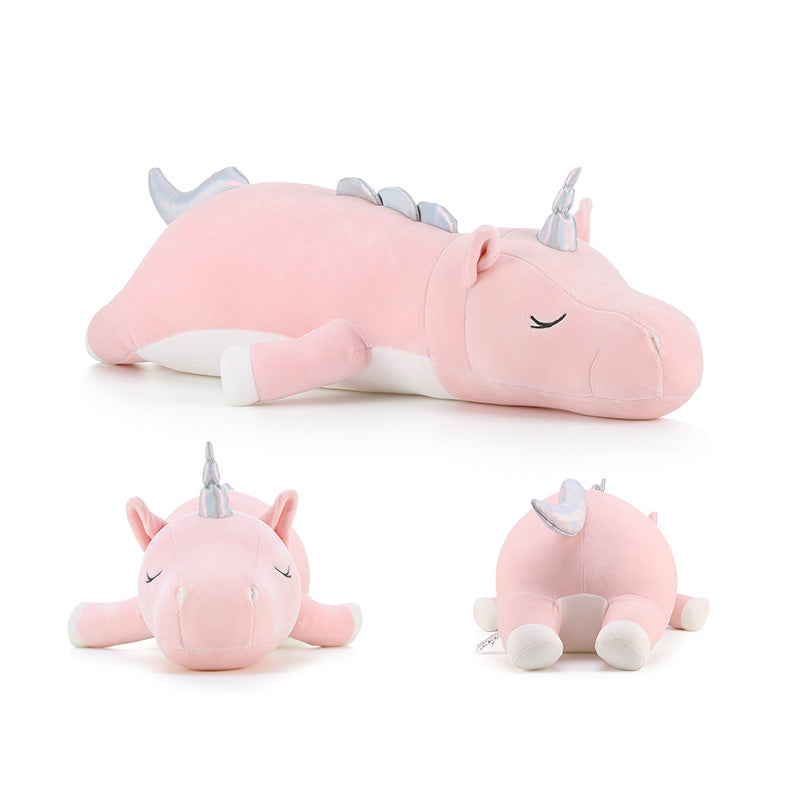 24" Soft Design Pillow - Unicorn (7240578891976)