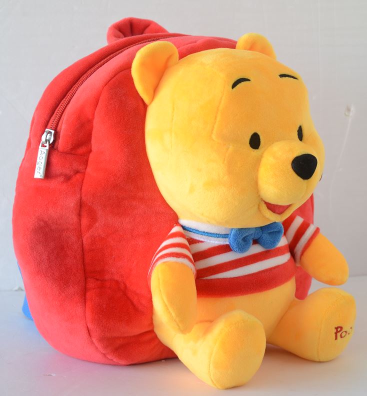 Kids Mini Backpack - Pooh Red Shirt (7321348243656)